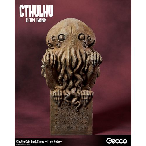 H.P. Lovecraft Cthulhu Mythos Spardosen Statue Cthulhu (Stone Color) 24 cm