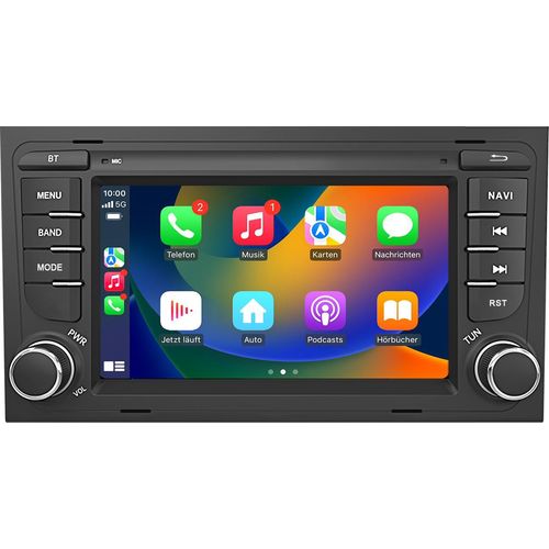 32GB Radio CarPlay&Android Auto für Audi A4 B6 B7 ab 2000 Android Navi Bluetooth RDS BOSE Soundssystem