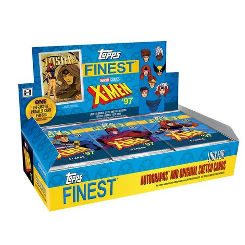 2025 Topps Finest® X-Men 97' - Hobby Box