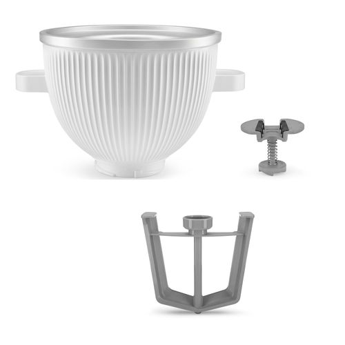 KitchenAid Speiseeismaschine Schnelles Gefrieren Eisschüssel mit 1,9 l 5KSMICM