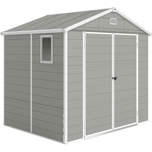 Ger?tehaus. 4.1m2. Gartenhaus mit Satteldach. 240 x 190 x 180/228 cm