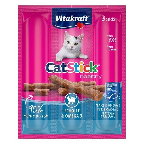 Vitakraft Cat Stick Scholle & Omega 3 18g