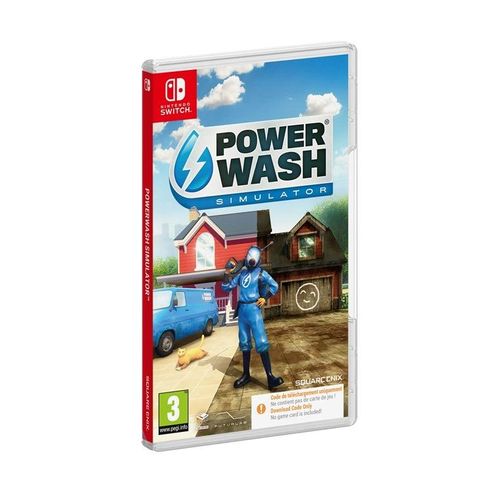 PowerWash Simulator (Code in a Box) - Nintendo Switch - Simulation - PEGI 3