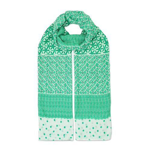 Modeschal HARPA "ITRI", Damen, grün, Viskose, bedruckt, Modetücher, mit trendigem Mustermix