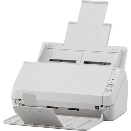FUJITSU SP-1130N Dokumenten-Scanner LAN Duplex ADF Autom. 50 Blätter Dokumenten-Einzug | Beidseitiger Scan | USB 3.2 | USB 2.0 | A4-Dokumente