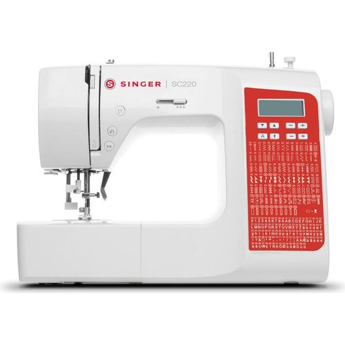 SINGER SC220-RD Nähmaschine Automatische Nähmaschine Elektro