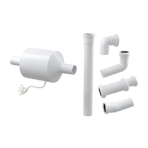 alcadrain P128 Ventilator für Vorwandinstallationssystem mit Entlüftungsvorbereitung