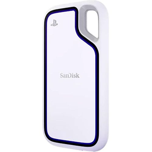 SanDisk SDSSDE62P-2T00-G25, 2 TB, USB Typ-C, 3.2 Gen 2 (3.1 Gen 2), 1000 MB/s, Weiß