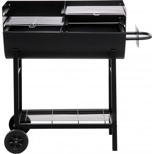 tepro Grillfass Detroit Holzkohlegrill, verstellbare Arbeitshöhe, Grillfläche 35 x 37 cm