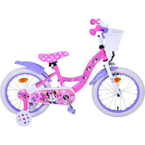 Disney Minnie, die süßeste aller Zeiten! Kinderfahrrad - Mädchen - 16 Zoll - Rosa