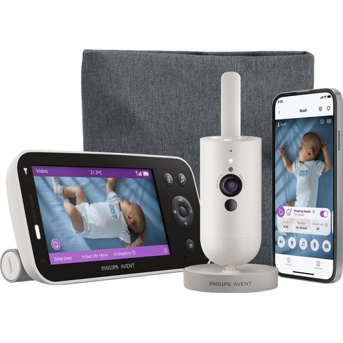 Philips AVENT Premium Connected Videophone SCD971/26 Verbunden, 1920 x 1080 Pixel, 400 m, 50 m, 400 m, Android 10.0, Android 11.0, Android 12.0, Android 13.0, Android 6.0, Android 7.0, Android 7.1,..., Wi-Fi/FHSS