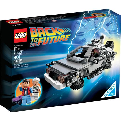 LEGO Ideas DeLorean Zeitmaschine, Bild, Junge, Silber