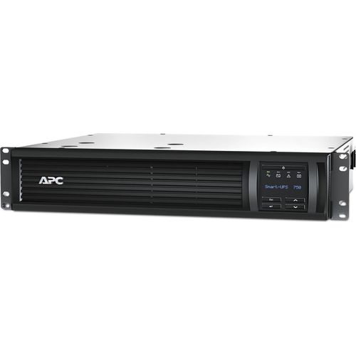 APC Smart-UPS 750 VA, LCD, Rackmount, 2 HE, 230 V, mit Netzwerkkarte
