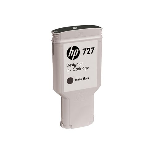 HP 727 Mattschwarz DesignJet Tintenpatrone, 300 ml, HP DesignJet T920 Druckerserie, HP DesignJet T1500 Druckerserie, HP DesignJet T930 Druckerserie,..., Thermal Inkjet, Schwarz, C1Q12A, Singapur, 283 mm