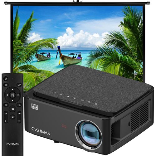 Beamer Projektor LED Full HD Wifi Bluetooth MULTIPIC 5.1 OVERMAX Heimkino TV