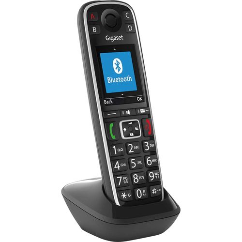 GIGASET Mobilteil m.Ladesch. ECO DECT/GAP BT Frsp. CLIP sw GIGASET E720HX BUNDLE