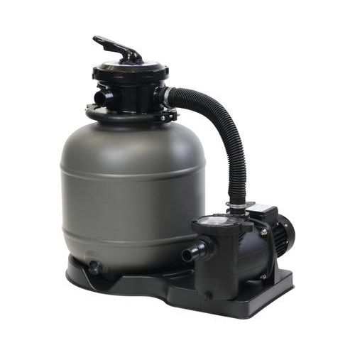 Sandfilteranlage Planet Pool 8,0 m³/h 75,5 x 52,5 x 72 cm Polyethylen 230 V für ein Beckenvolumen bis ca. 40 m³