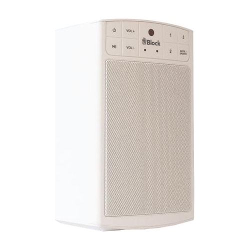 Audioblock BLOCK A, Weiß, 15 W, Dual-Band (2,4 GHz/5 GHz), 18 W, 110 - 240 V, 15 V