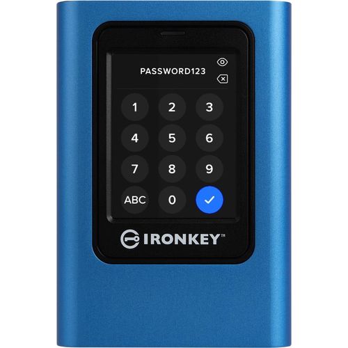 Kingston IronKey Vault Privacy 80 7.68 TB, SSD, (USB-C 3.2 Gen 1 (5