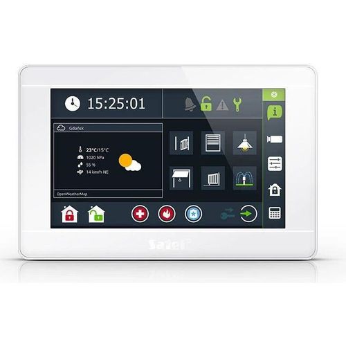 Satel INT-TSI-W, Weiß, Kabelgebunden, 12 V, -10 - 55 °C, 0 - 93%, 196 mm