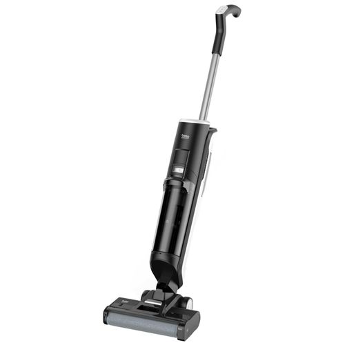 Beko VRW 80318 VB, Aufrechter Staubsauger, Beutellos, Schwarz, Wei, 0,5 l, 0,74 l, 0,5 l