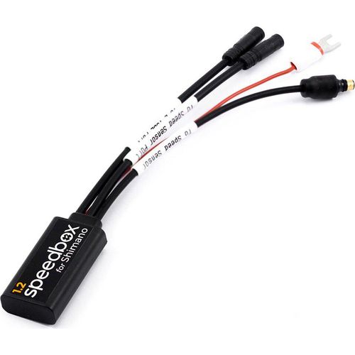 Speedbox Shimano 1.2 E8000/e7000/e6100/e5000 Geschwindigkeitserhöhungsgerät Silber Silber One Size