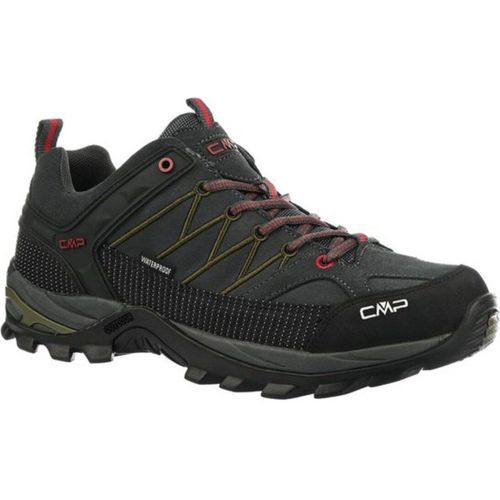 Cmp Rigel Low Trekking Shoes Wp Titanio-Chili Titanio-Chili 41