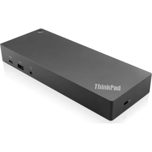 Lenovo 03X7469 Notebook-Dockingstation & Portreplikator Verkabelt USB 3.1 (3.1 Gen 2) Type-C Schwarz (03X7469)