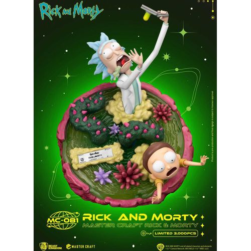 Rick and Morty Master Craft Statue Rick and Morty 42 cm
