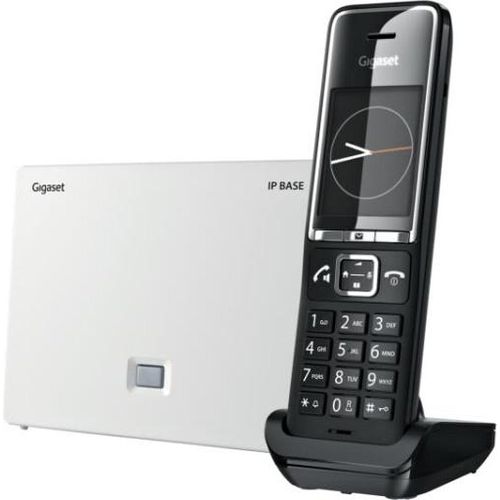 Gigaset Comfort 550A IP BASE DECT-Telefon Anrufer-Identifikation Schwarz