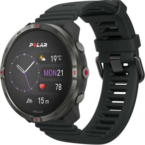 Polar Grit X2 Night Black Smartwatch GPS Herzfrequenzmesser Schlafmonitor