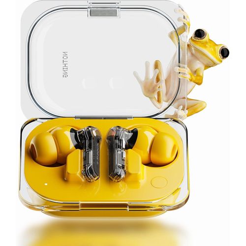 Nothing Ear (a) Kabellose Bluetooth Kopfhörer mit Smart ANC bis 45 dB, 11-mm Treiber, Bass-Enhance-Algorithmus, Hi-Res Audio & 42,5 h Akkulaufzeit