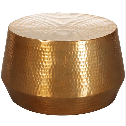 WOHNLING WL5.495 Couchtisch MAHESH Gold 60 cm x 60 cm x 36 cm