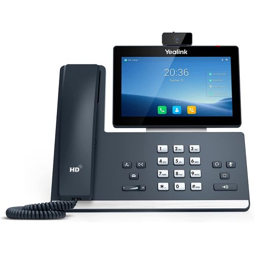 Yealink SIP-T58W - VoIP-Telefon mit Kamera und Rufnummernanzeige