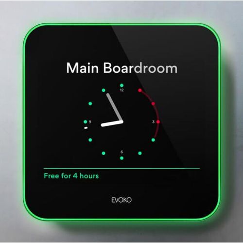 Evoko Liso Raummanager digitales Türschild 8 Zoll (20,32 cm)