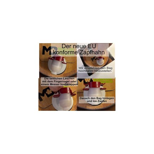 Weinhaus Müller Bornheim Pfalz Müller Thurgau Weißwein halbtrocken 11,5 % vol. 5 Liter Bag in Box