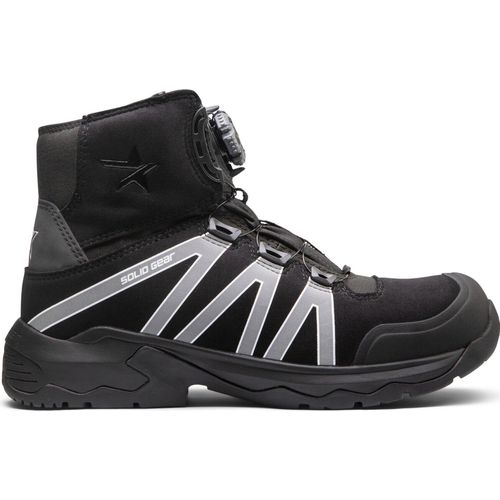 Solid Gear SG81006 Arbeitsschutzschuh, Arbeitsstiefel S3 mit BOA-System ONYX Mid Gr. 45
