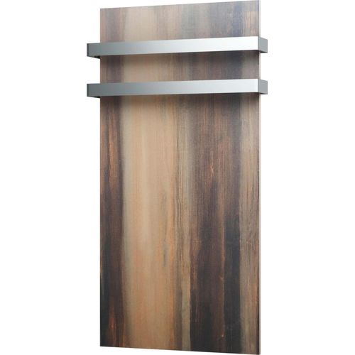 Fenix Handtuchhalter ECOSUN - für Infrarotheizung ECOSUN 300/600/700 Watt Silber kompatibel mit Infrarotheizung von Fenix, aus Edelstahl - passend für Infrarotheizungen ECOSUN 300/600/700 Watt