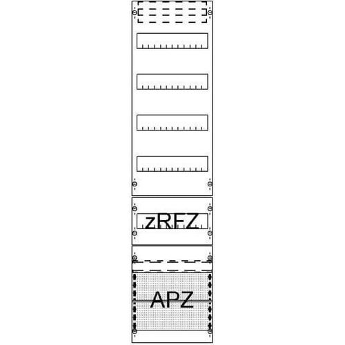 Striebel Verteilerfeld m.APZ FV17A2R1 zRfZ1 7RE 2CPX054013R9999