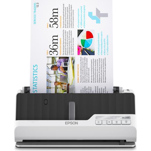 Epson DS-C490, 215,9 x 5588 mm, 600 x 600 DPI, 30 Bit, 24 Bit, 8 Bit, ADF + Bogenscanner