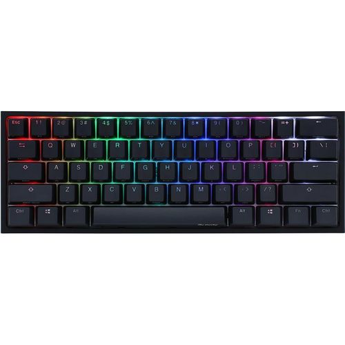 Ducky One 2 Mini RGB Tastatur USB US Englisch Schwarz (DKON2061ST-CUSPDAZT2)