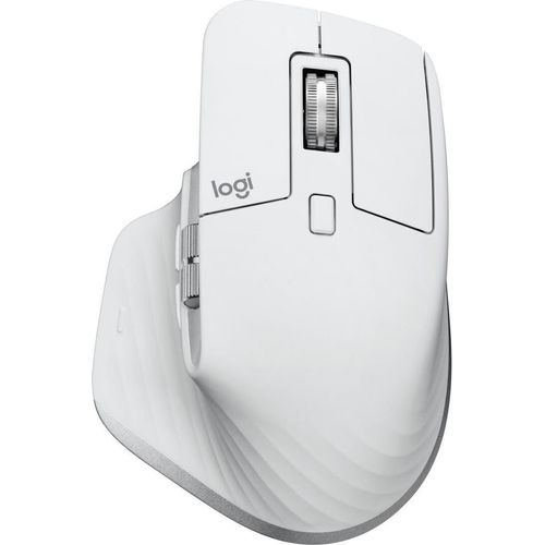 Logitech MX Master 3S, rechts, Optisch, Bluetooth, 8000 DPI, Grau