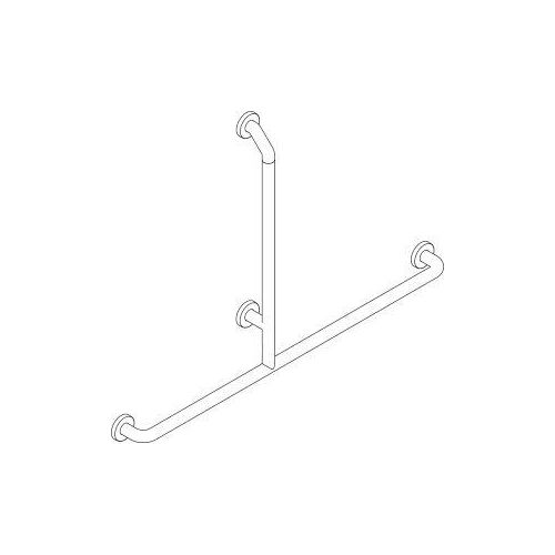 pba 01 Haltegriff T-Form antisuizid, PRH aus Nylon, 820x1570mm