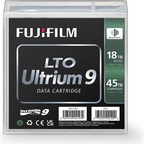 Fujifilm LTO9 Ultrium 18TB/45TB Band - Magnetisches Datenspeichermedium