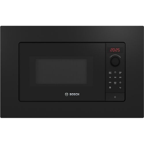 BOSCH BFL623MB4 Einbau Mikrowelle 20 l Schwarz 800 W mit AutoPilot 7 LED Display