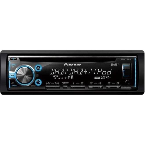 Pioneer DEH-X6800DAB, Schwarz, 1 DIN, 200 W, CD, CD-R, CD-RW, Drehregler, MOSFET