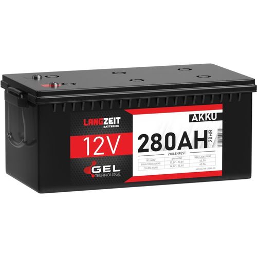 Langzeit Gel Akku 280Ah 12V
