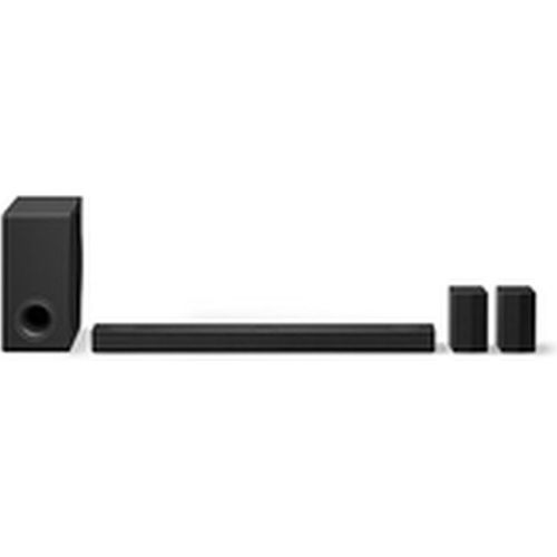LG 5.1.3 ch 580W Soundbar, 5.1.3 Kanäle, 580 W, DTS Digital Surround, DTS:X, Dolby Atmos, Dolby Digital, Bass Blast, Bass Blast+, 96 kHz, Schwarz