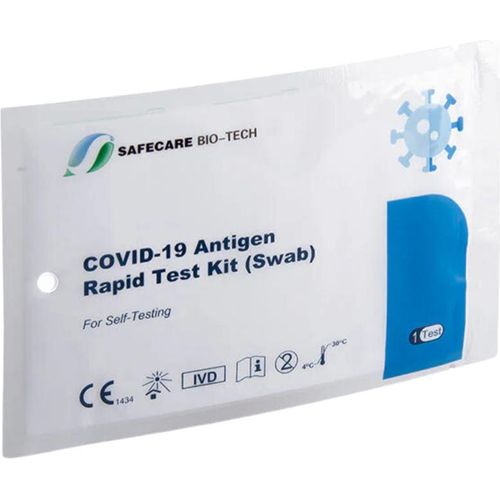 Safecare Bio-Tech Covid-19 Laientest Nasal Selbsttest 500 Stück MHD 01/26 | ID: 2099 | GRATIS parahealth Tests (5 Stück, MHD 12/25)