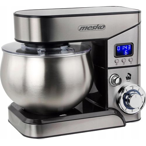 Planeten-Küchenmaschine 2000W Mit Lcd-Display 5L - Haken, Rührer, Quirl
